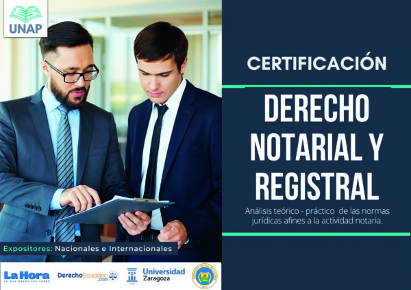Derecho Notarial y Derecho Registral