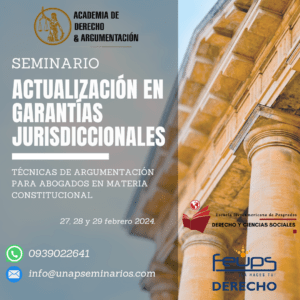 Seminario Actualización en Garantías Jurisdiccionales
