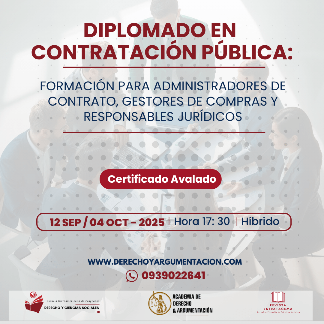 Diplomado en Contratación Pública: Formación para Administradores de Contrato, Gestores de Compras y Responsables Jurídicos