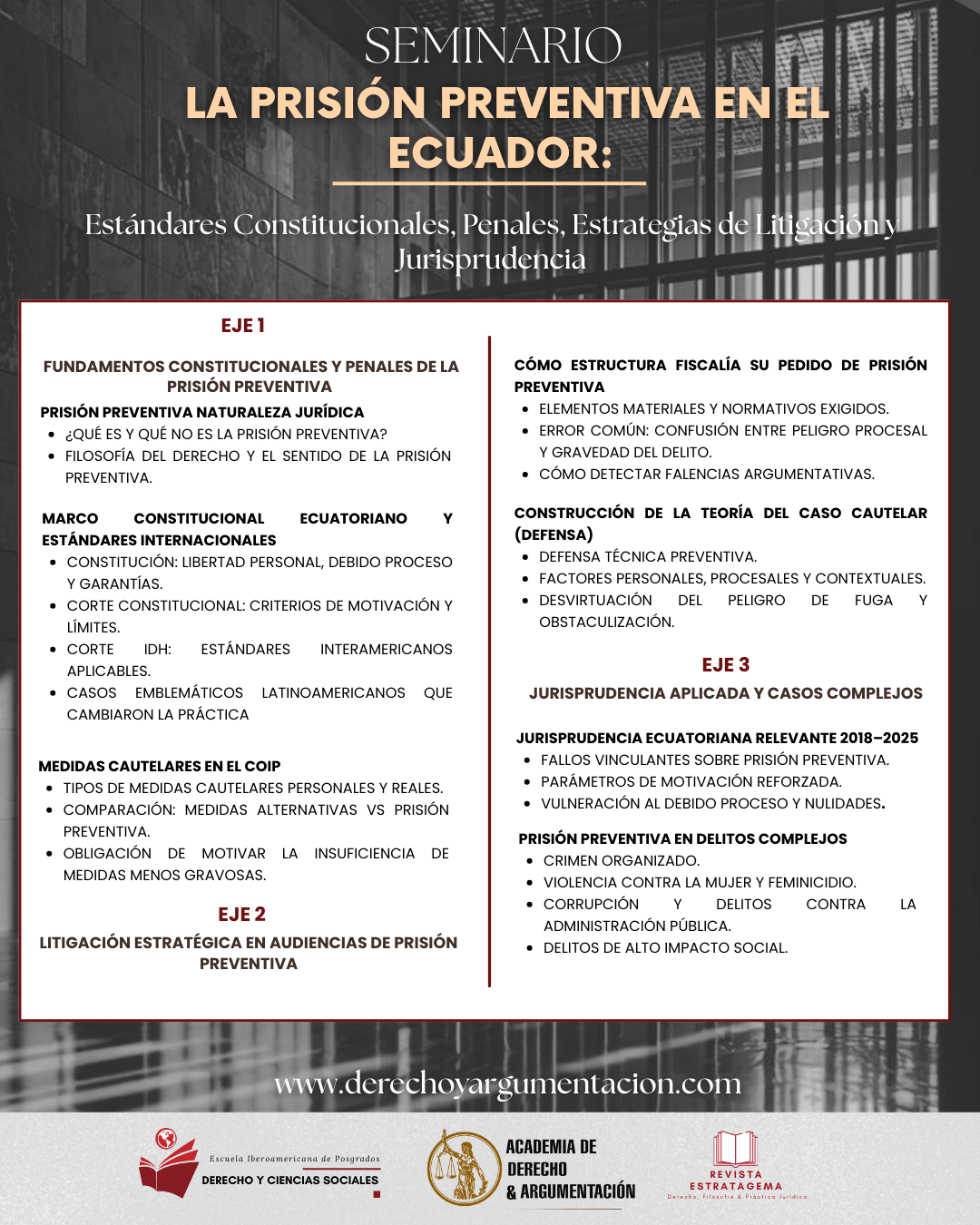 Seminario Prisión Preventiva - Imagen 3